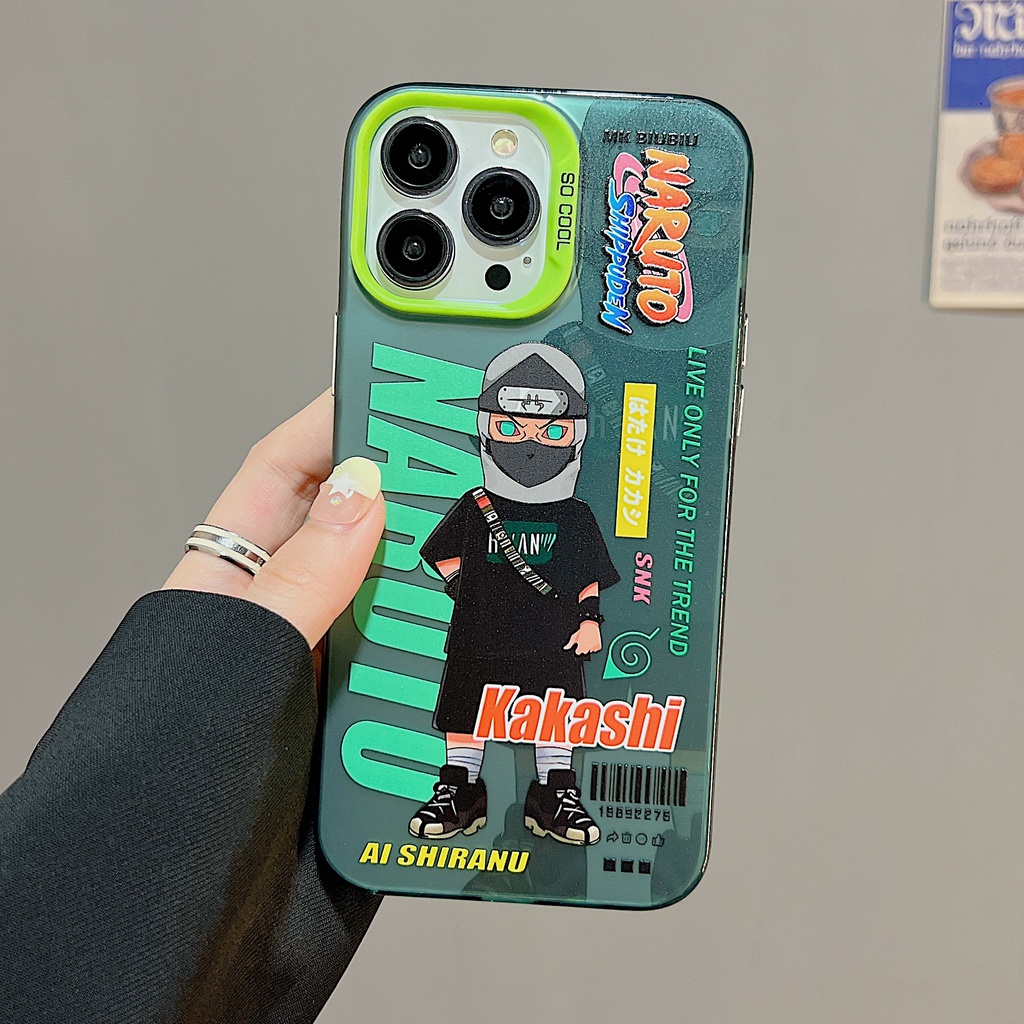 Ốp Điện Thoại TPU Dẻo Trong Suốt Họa Tiết Hoạt Hình Hai Mặt Chống Sốc Cho iPhone 11 13 12 14 Pro Max