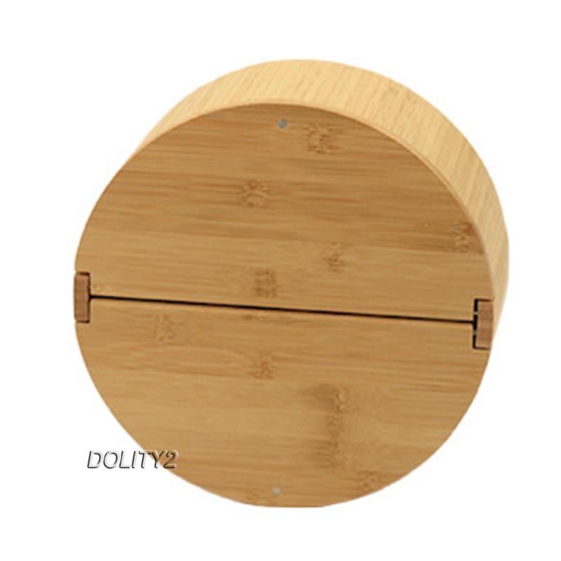 Giá Đỡ Cọ Trang Điểm Bằng Tre Xoay 360 Độ Dolity2