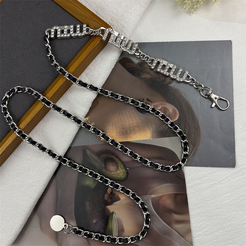 Dây Xích Kim Loại Đeo Thắt Lưng Quần Ống Rộng Thời Trang Cao Cấp