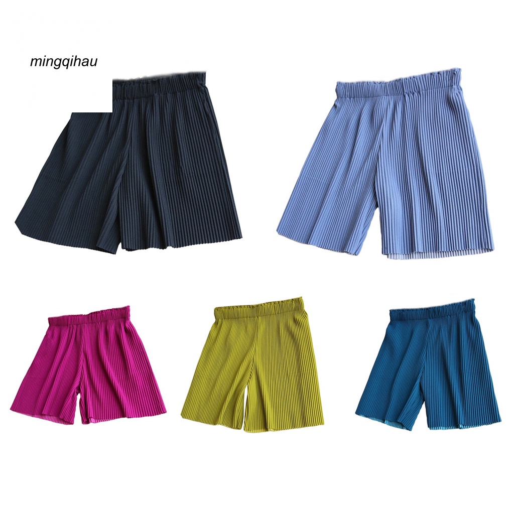 Quần Short Nữ Lưng Thun Thời Trang Mùa Hè