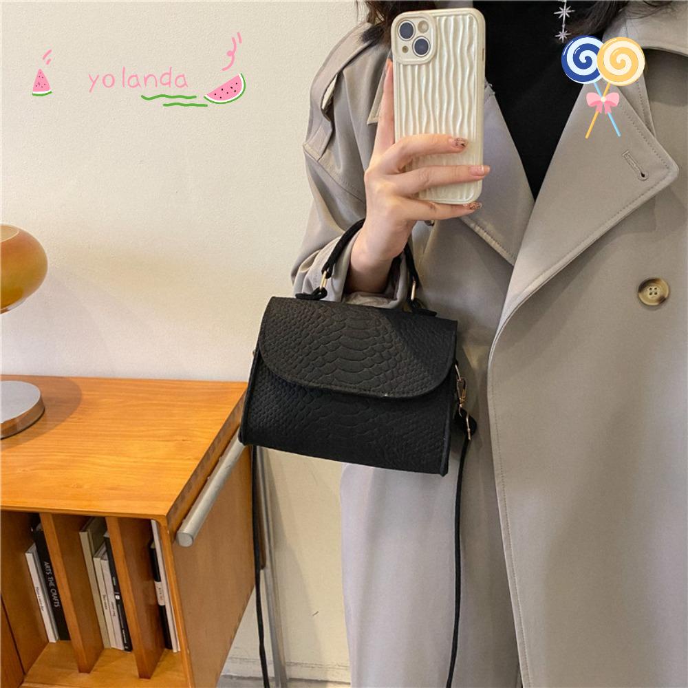 Túi Đeo Chéo Hình Vuông Kiểu Dáng Sang Trọng Dành Cho Nữ