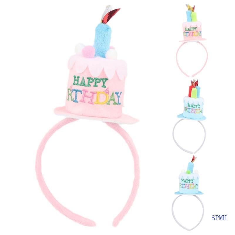 Băng Đô Hình Bánh Sinh Nhật Siêu Đáng Yêu Cho Bé