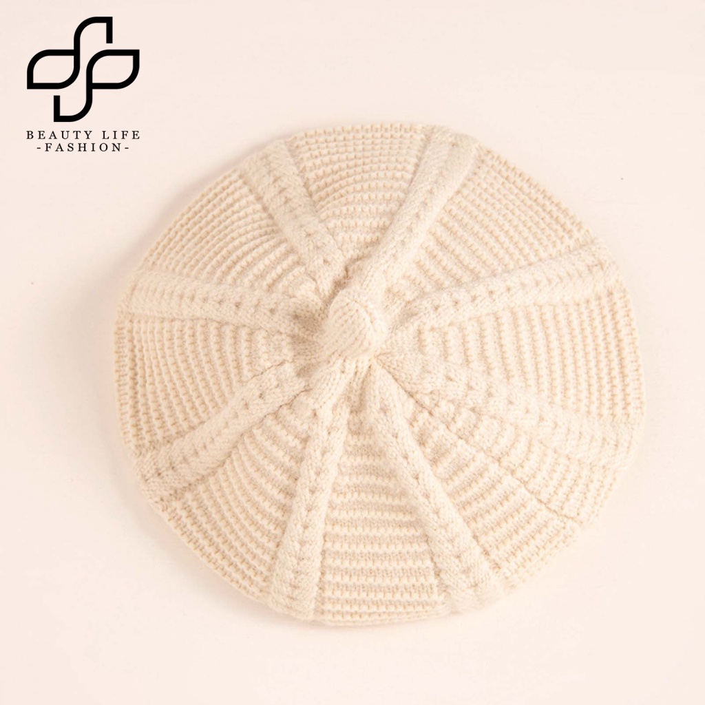 Nón Đội Hằng Ngày Thoáng Khí Chống Lạnh Màu Trơn Giữ Ấm Cho Bé