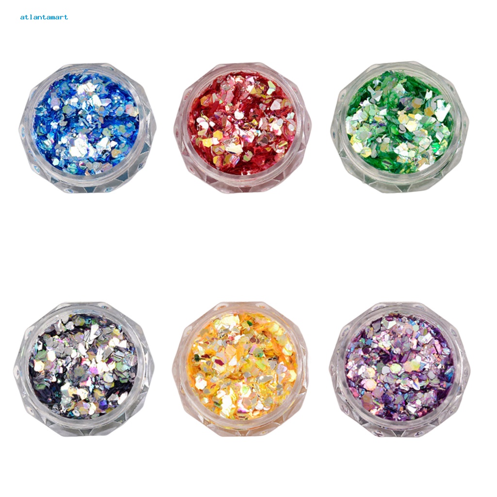 Túi Đựng Đồ Dùng Cao Cấp Tiện Dụng| 1 Hộp Kim Sa Siêu Mỏng Lấp Lánh Nhiều Phong Cách Trang Trí Móng Tay Nghệ Thuật DIY