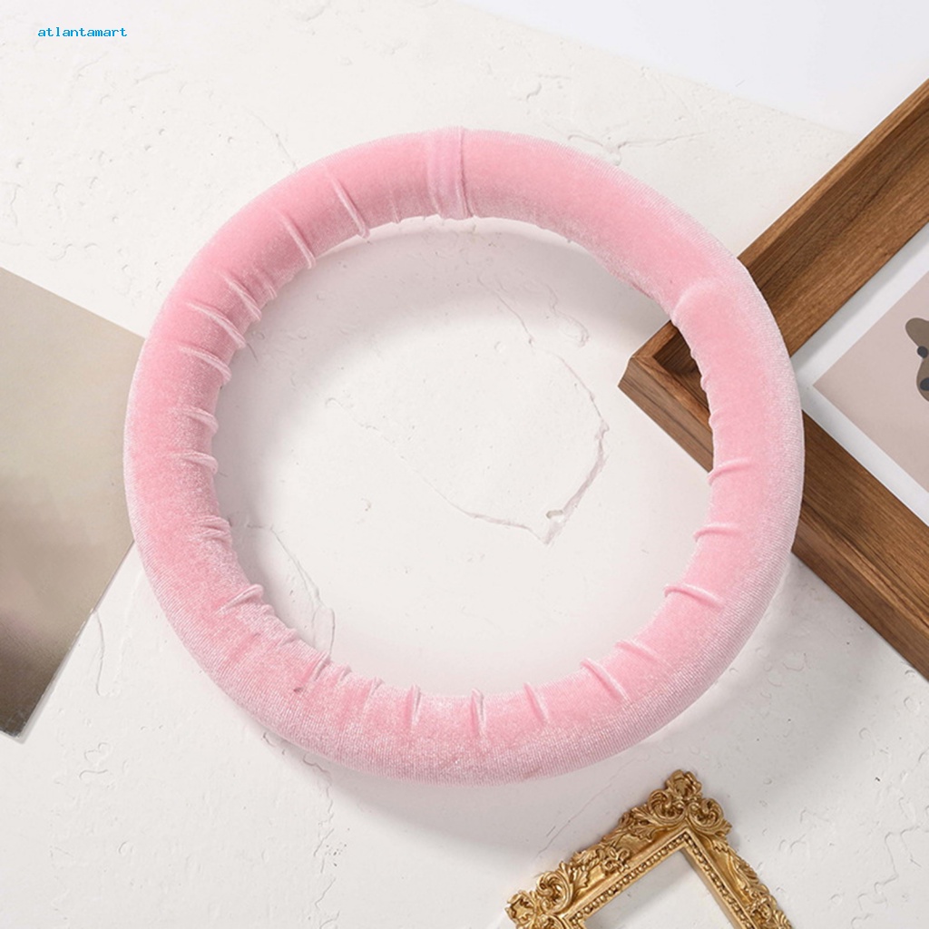 Túi Đựng Đồ Dùng Cao Cấp Tiện Dụng| Dây Cột Tóc Polyester Tạo Hiệu Ứng Gợn Sóng Màu Trơn Dễ Sử Dụng Cho Nữ