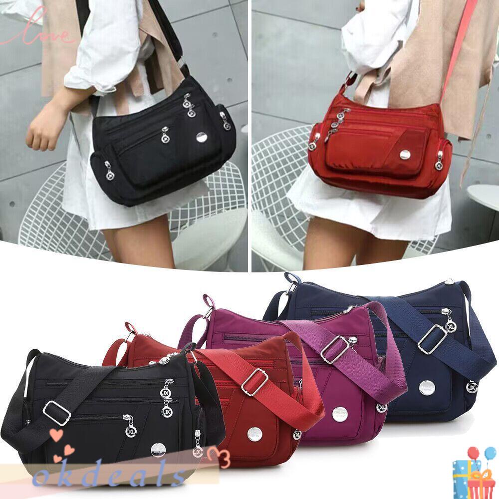 Túi Đeo Chéo Nhỏ Nhiều Ngăn Thời Trang Sành Điệu Cho Nữ
