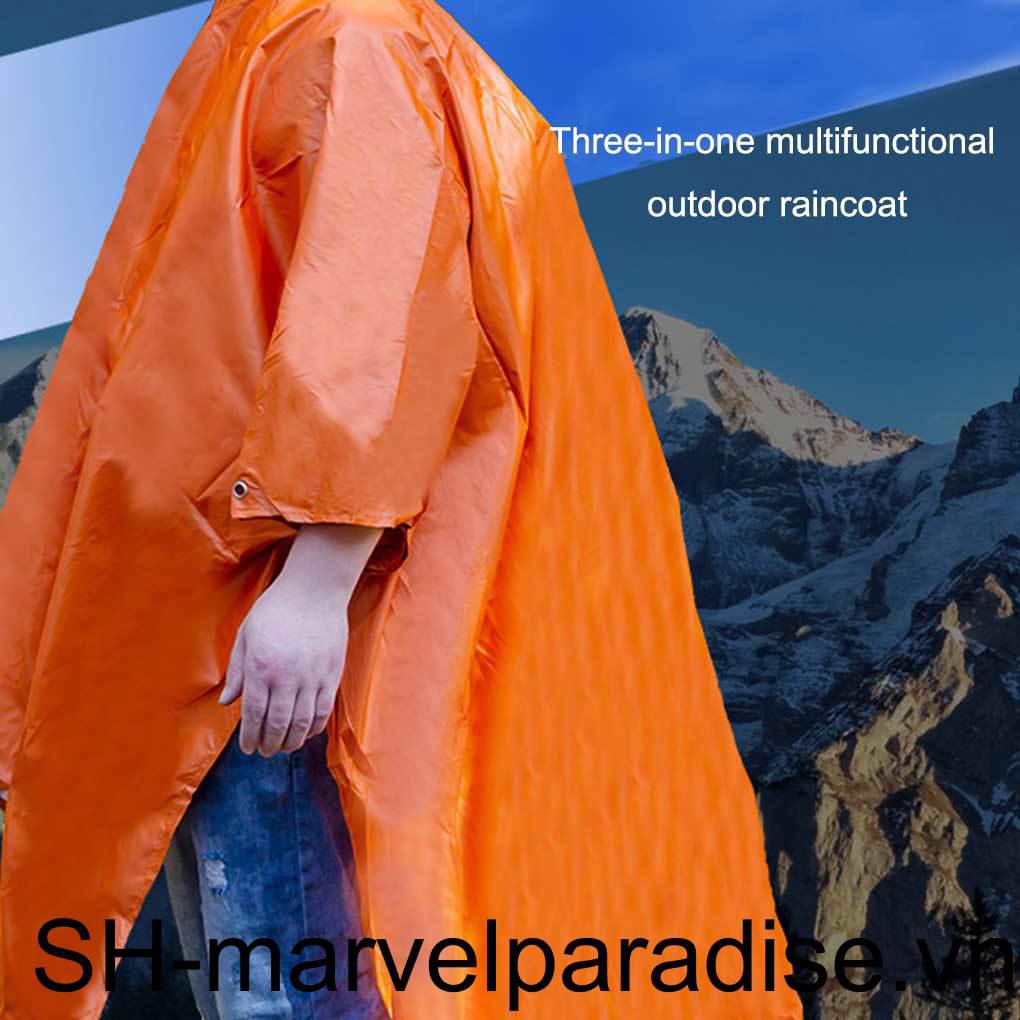 Vỏ Bọc Áo Mưa Cỡ Lớn Có Mũ Trùm Đa Năng Chống Thấm Nước