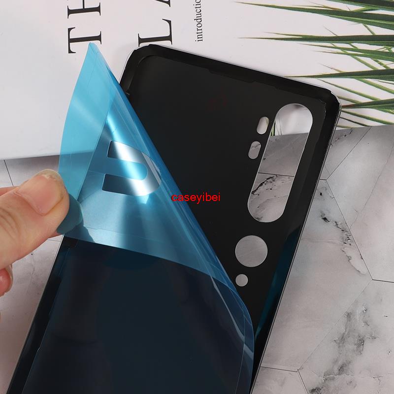 Ốp Điện Thoại Mặt Kính + Logo Thay Thế Cho Xiaomi Mi CC9 Pro / Note 10 / Note10 Pro