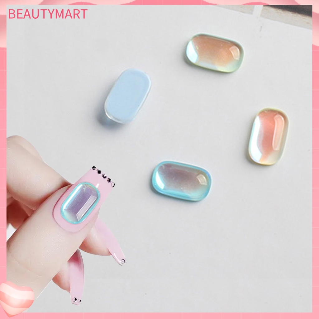 [beautymart] Set 30 Phụ Kiện Trang Trí Móng Nghệ Thuật Hiệu Ứng Ánh Nhũ Sáng Bóng Nhiều Màu Sắc