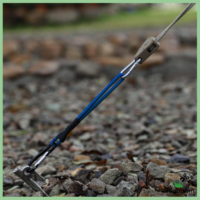 Dây Bungee Kèm Móc Khóa Carabiner Chuyên Dụng Cho Tarpaulin Tarps