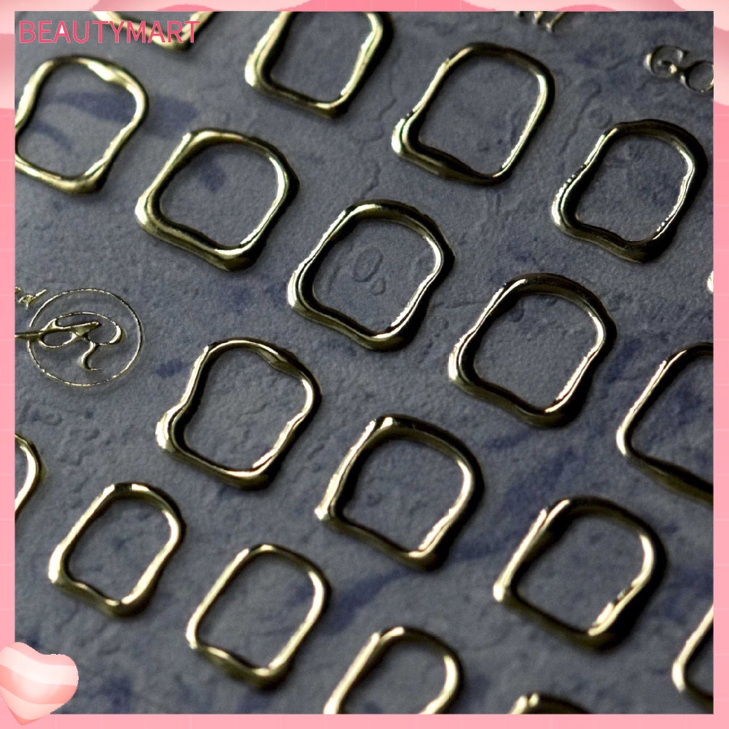 Miếng Dán Trang Trí Móng Tay Sáng Bóng Chống Thấm Nước Dành Cho Nữ