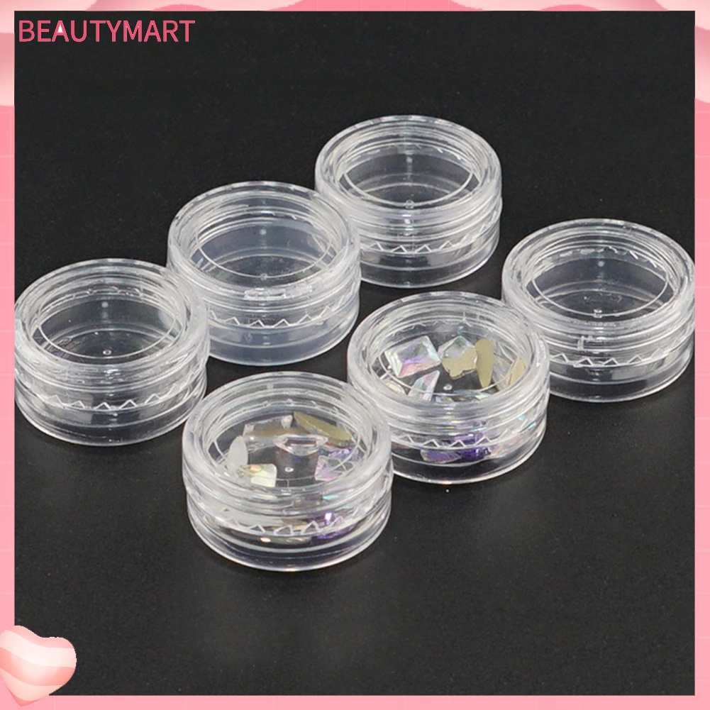 Hộp Mini 6 Ngăn Đựng Hạt / Trang Sức / Móng Tay Tiện Dụng