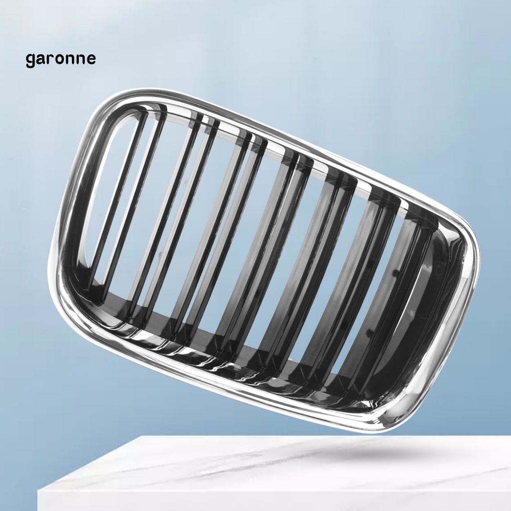 Set 2 Tấm Lưới Tản Nhiệt Mạ Điện Chống Trầy Xước Màu Đen Sáng Dành Cho Xe Hơi 51138122237 51138122238 Phụ Kiện Chuyên Dụng Dành Cho BMW 3 Series E36 92-97
