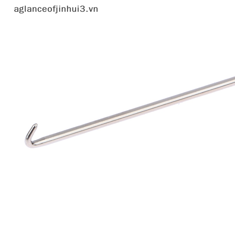 Dụng Cụ Móc Đan Len Màu Trắng Mỏng Tiện Dụng