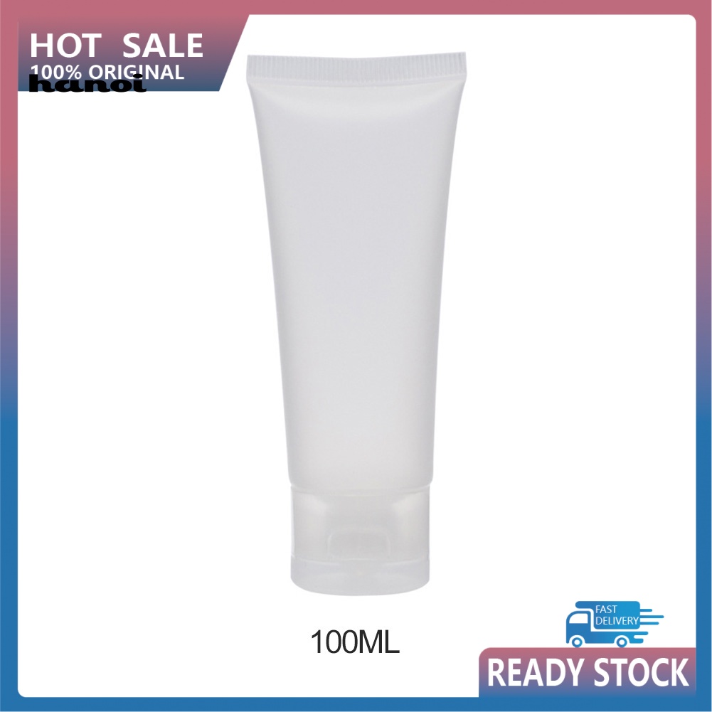 Set 10 Tuýp Rỗng Trong Suốt Đựng Mỹ Phẩm 30 / 50 / 100ml