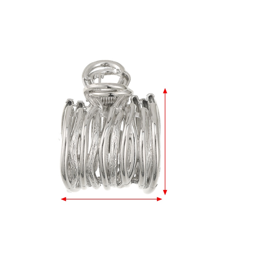 Kẹp Tóc Càng Cua Chất Liệu Hợp Kim Thiết Kế Đơn Giản Thời Trang Hàn Quốc