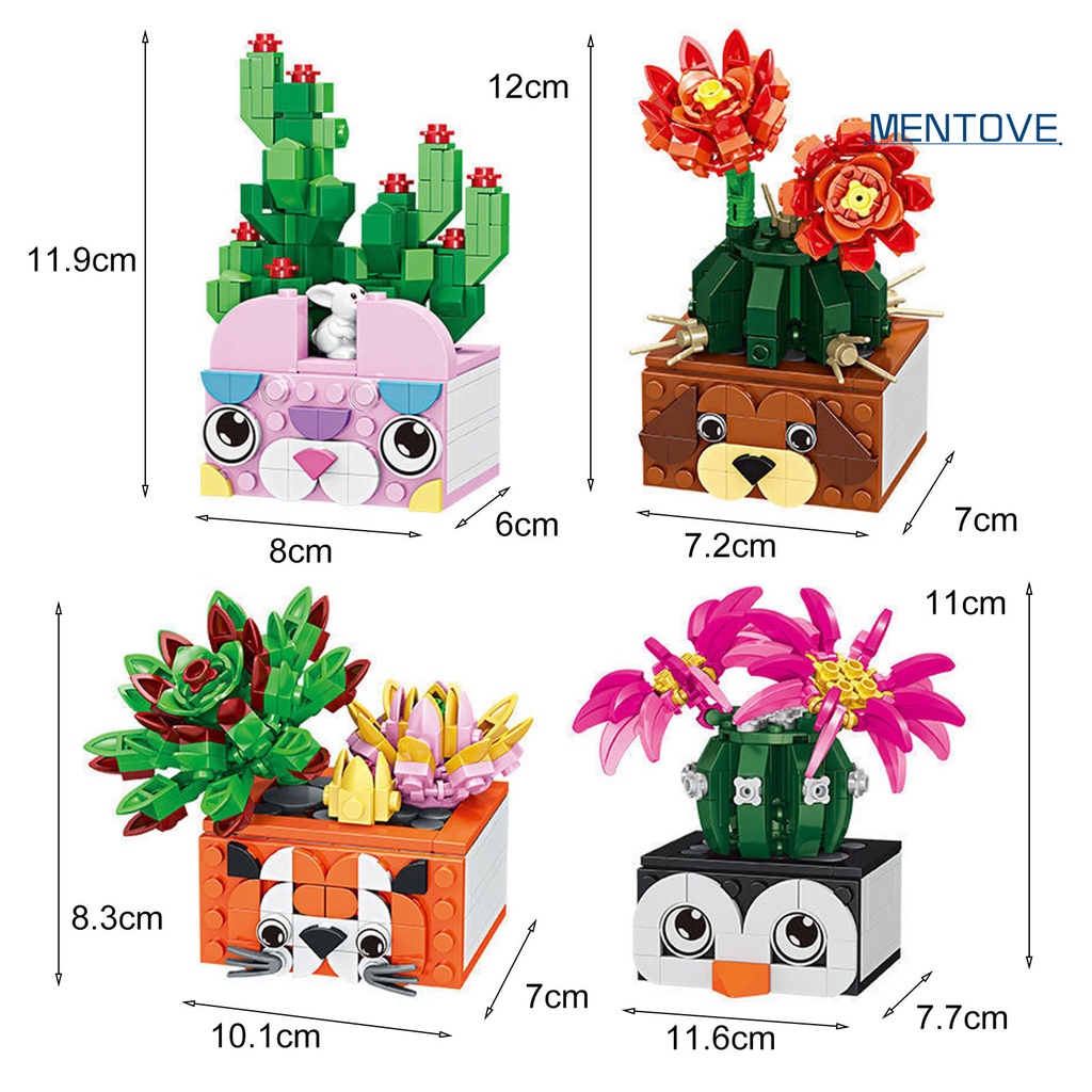 1 Bộ Đồ Chơi Khối Lắp Ráp Mắt Bắt Hoa Nhiều Màu Sắc Bắt Mắt Sành Điệu