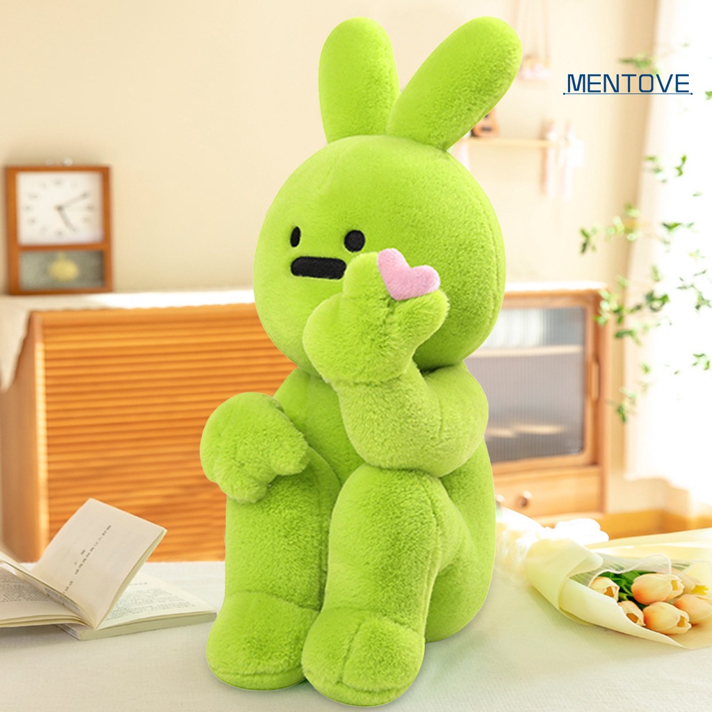 Thỏ Nhồi Bông 28cm Bằng Cotton Mềm Mại Dễ Thương Trang Trí Nhà Cửa