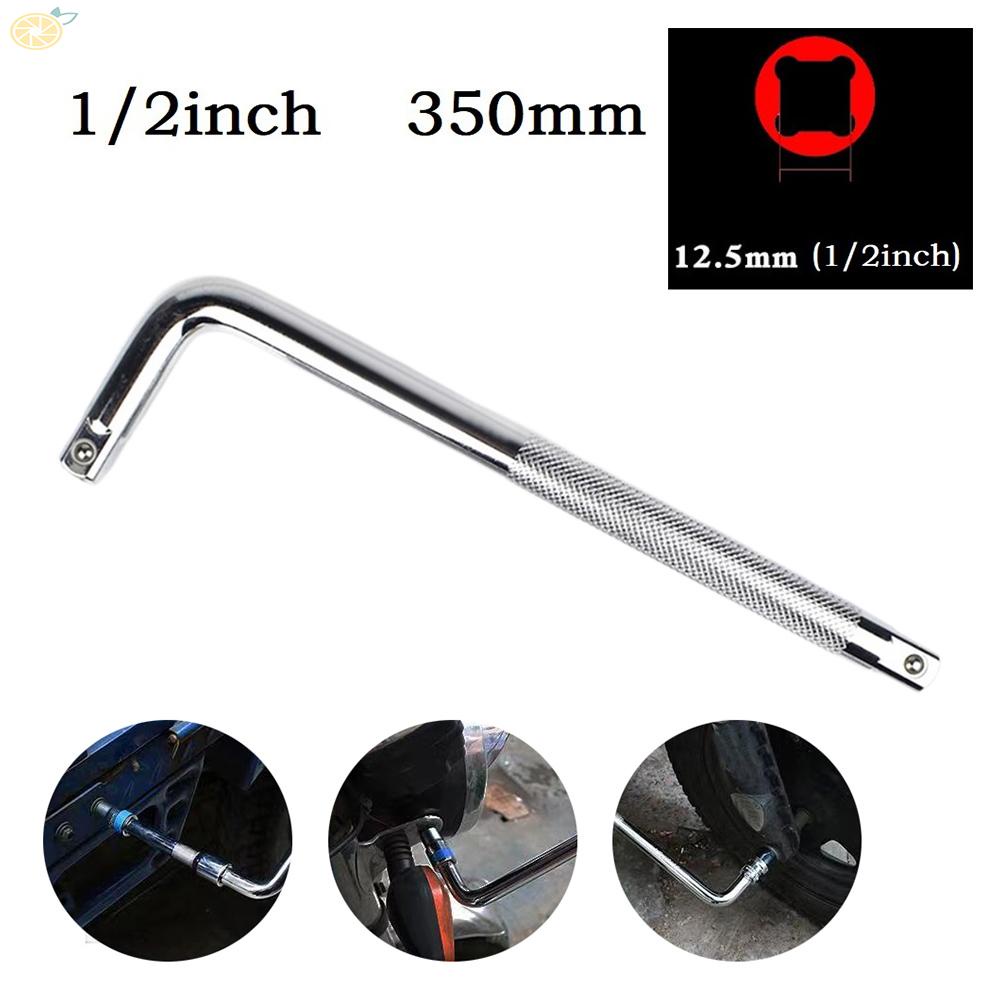 【VARSTR】Socket Wrench 14 Inch Chrome Vanadium Steel Double End Extension Handle