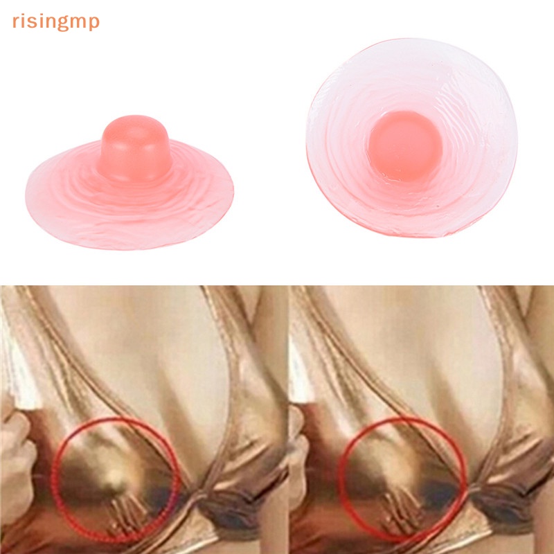 Miếng Dán Ngực Giả Bằng Silicone Tiện Dụng Cho Nữ