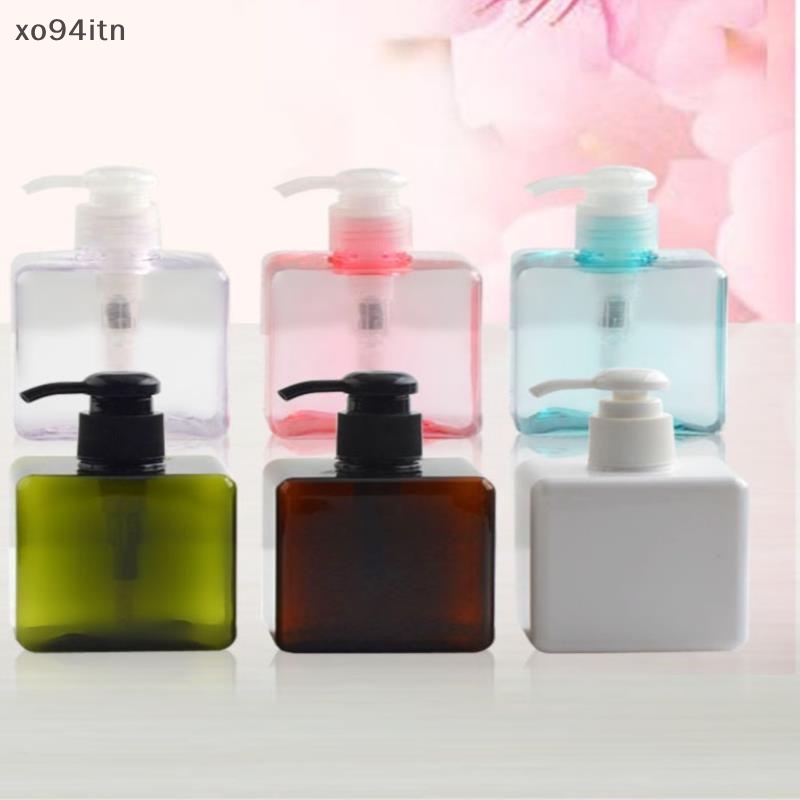 Bình Nhựa Rỗng 250ml Đựng Dầu Gội Có Vòi Bơm Tiện Dụng