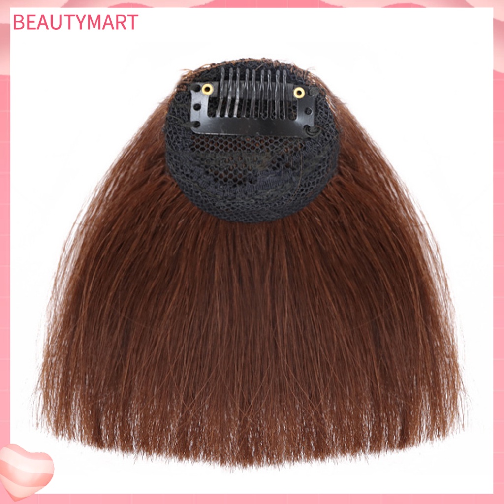 Tóc Giả Mềm Mại Thoáng Khí [beautymart] Sợi Chịu Nhiệt Cao Phía Trước Cho Nữ