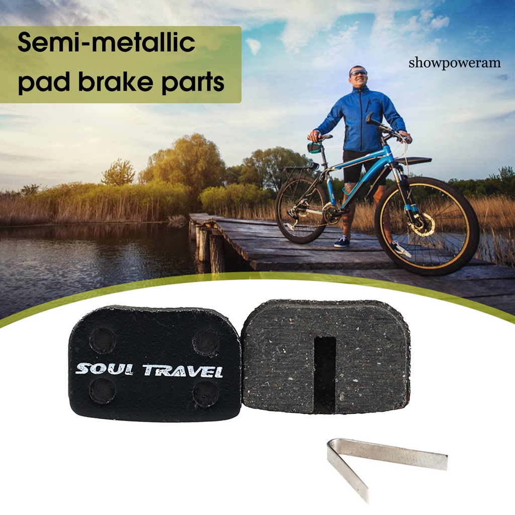 Set 1 Bộ Má Phanh Đĩa Cứng Giảm Tiếng Ồn Độ Bền Cao Cho Xe Đạp