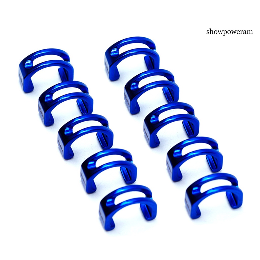 Set 10 Khóa Cài Chữ C SP-10 CNC Đơn Giản Chống Ăn Mòn Cài Đặt Dây Phanh Xe Đạp