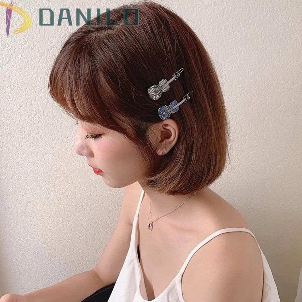 Kẹp Tóc Hình Đàn Violin Dễ Thương Phong Cách Hàn Quốc|Kẹp TóC KiểU DáNg Dễ Thương Cho Nữ