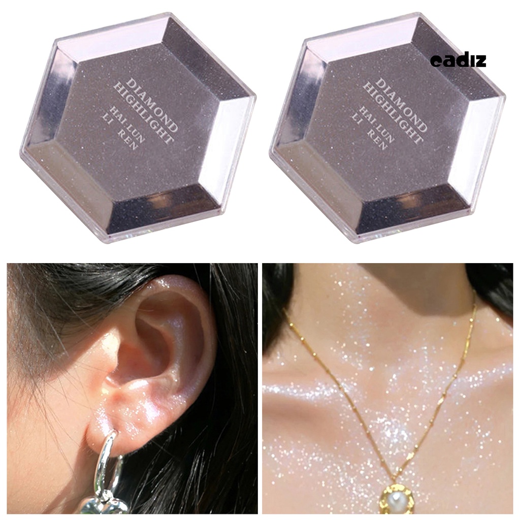 Bảng Phấn Bắt Sáng Ánh Ngọc Trai Lấp Lánh Không Bay Màu Lâu Trôi Độ Bóng Cao Cho Nữ