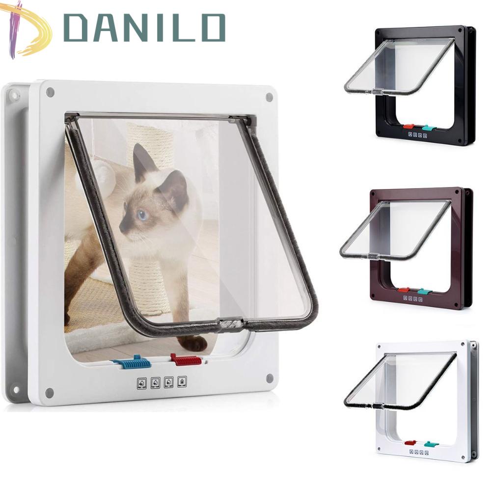 Danilo 1 Cửa 4 Chiều Bằng Chất Liệu ABS Dành Cho Thú Cưng Nhỏ Và Dễ Lắp Đặt