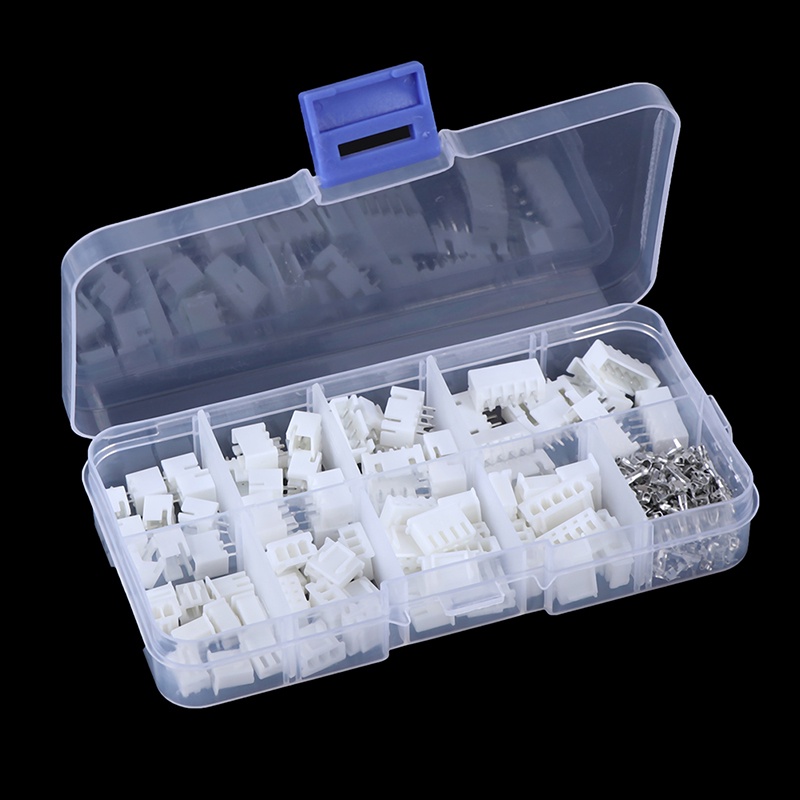 Set 230 Đầu Nối Dây Điện XH2.54 2p 3p 4p 5 pin 2.54mm Chuyên Dụng Nguồn Nguyên Liệu {refreshingsource3.N}...
