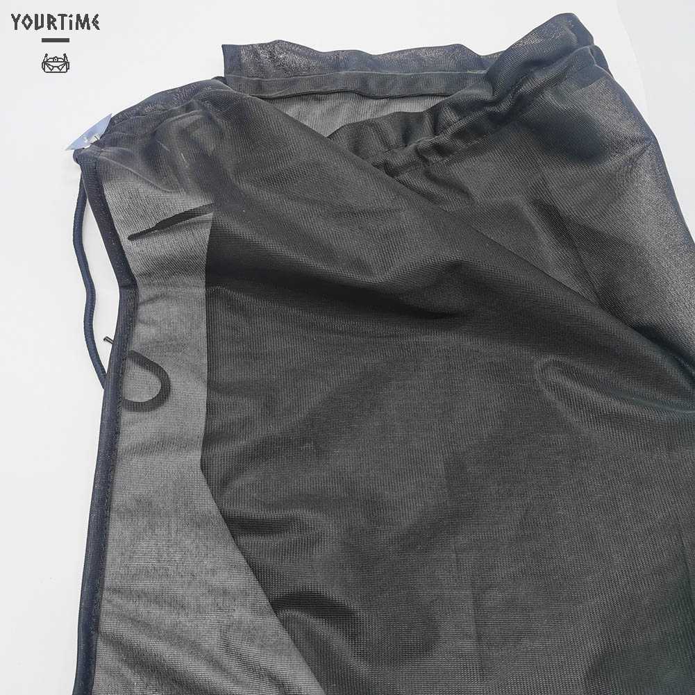 Tấm Che Nắng Cửa Sổ Xe Hơi Bằng Polyester Màu Đen Chống Tia UV