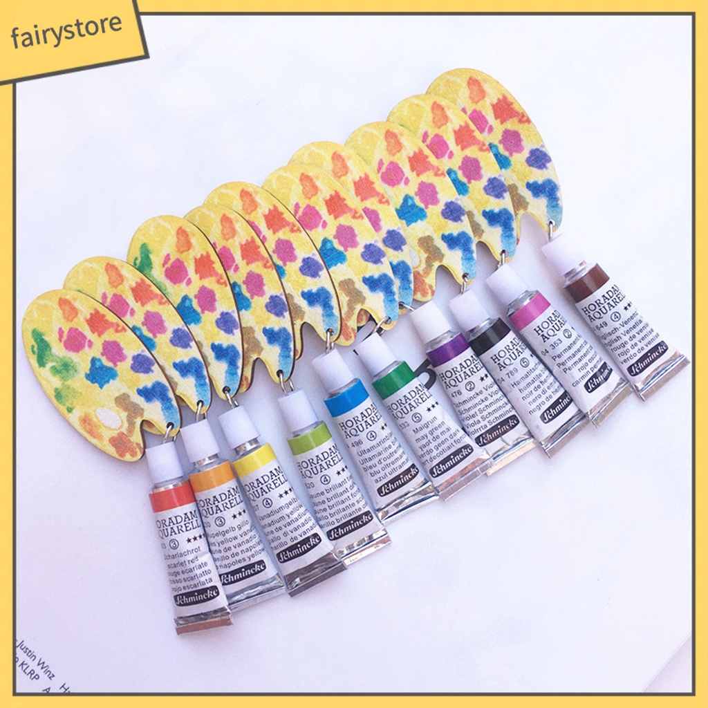 1 Đôi Bông Tai Treo Hình Học Nghệ Thuật Bằng Thép Không Gỉ Nhiều Màu Sắc Thủ Công Cho Nữ