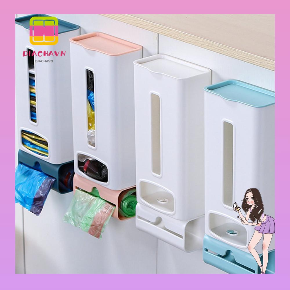 Vỏ Bọc Túi Đựng Rác Treo Tường Đa Năng Cho Nhà Bếp