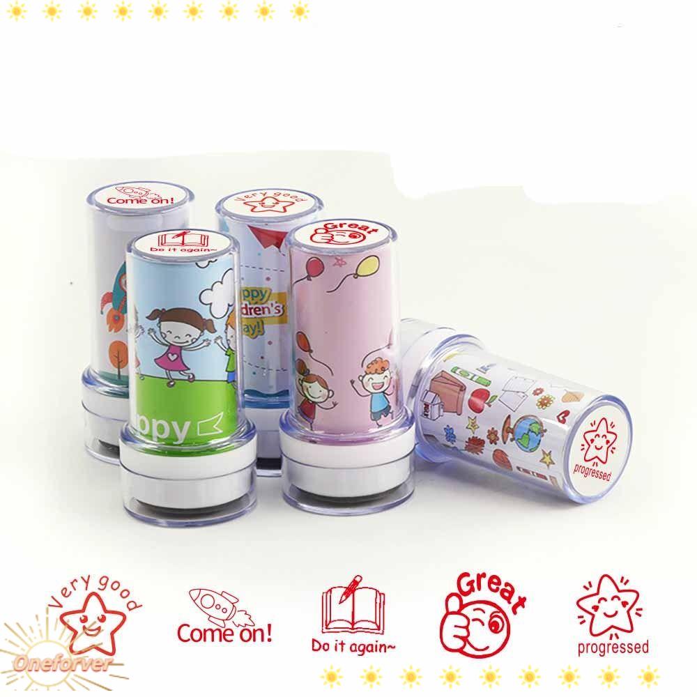 Con Dấu Họa Tiết Hoạt Hình Chữ Tiếng Anh Độc Đáo Trang Trí Đồ Chơi Cho Bé