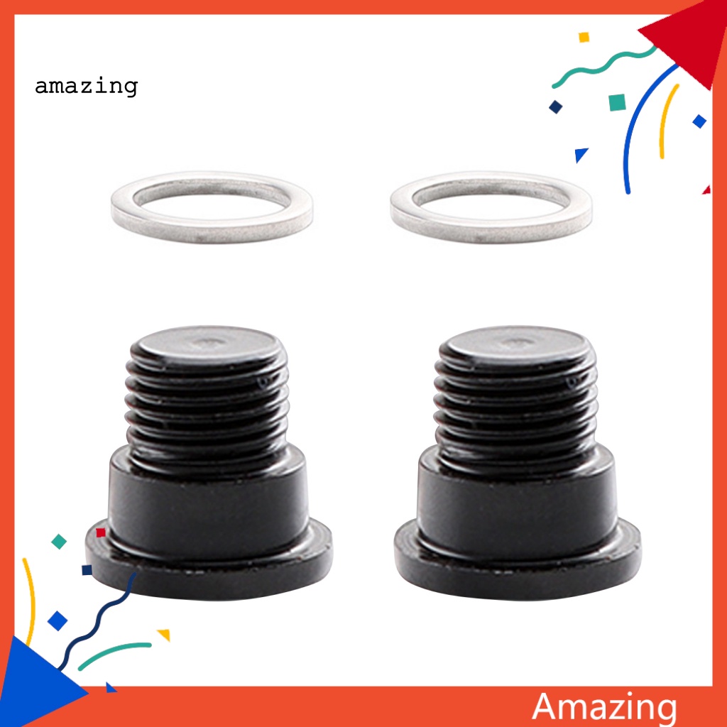 Bộ 2 Ốc Vít Lăn Hướng Dẫn Phía Sau Xe Đạp MTB Chống Ăn Mòn