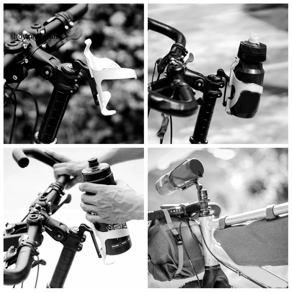 Giá Đỡ Bình Nước Gắn Tay Lái Xe Đạp Bằng Hợp Kim Nhôm Tiện Dụng