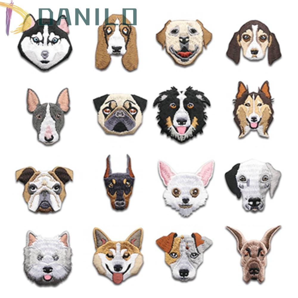 1 Miếng Dán Patch Hình Mopshond Dùng Cho Ba Lô Ủi Trên Labrador