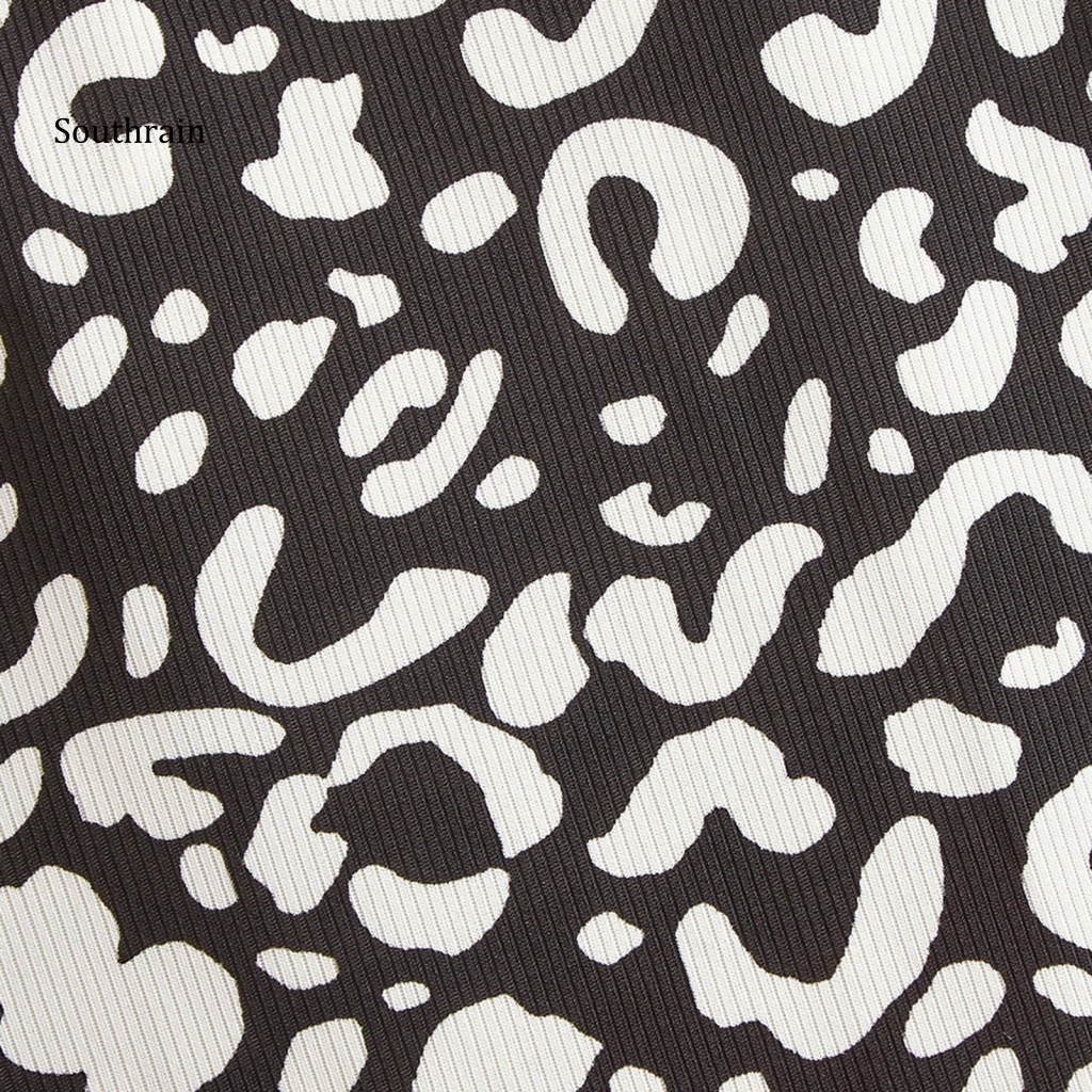 Áo Thun Tay Ngắn In Họa Tiết Da Báo Trang Trí Dành Cho Cún Cưng