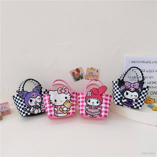 Túi xách cỡ lớn gt2 sanrio kuromi hello kitty đáng yêu cho bé mẫu giáo