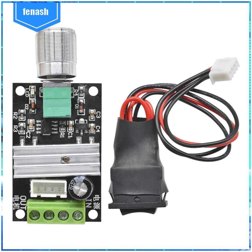 Bộ Điều Khiển Tốc Độ Động Cơ DC 6V 12V 24V 28V 3A PWM