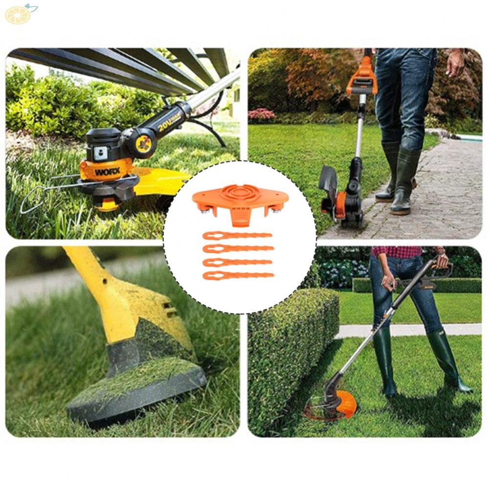 【VARSTR】Get More Power and Efficiency from Your WORX Series Mowers with Plastic Spare Blade Set