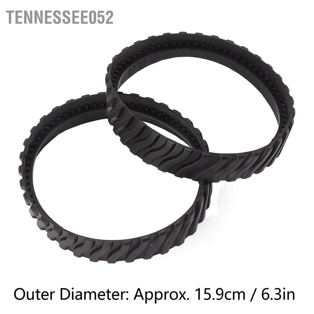 Tennessee052 2 Chiếc Bể Bụi Thay Thế Theo Dõi Lốp Cao Su Cho Hoàng Đạo MX8 MX6 Robot Hồ Bơi Máy Hút