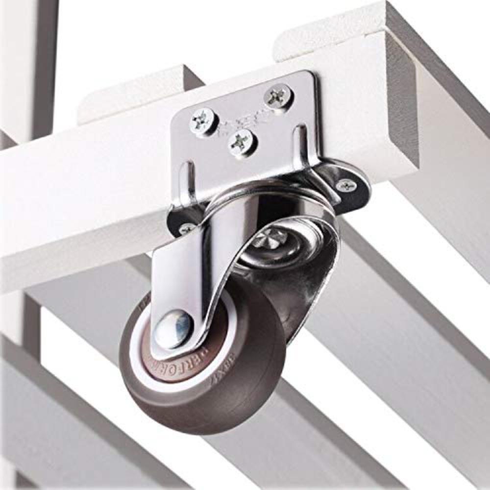 Bánh Xe Đẩy Có Thể Xoay 360 Độ Kích Thước 1 Inch Tiện Lợi Dễ Sử Dụng