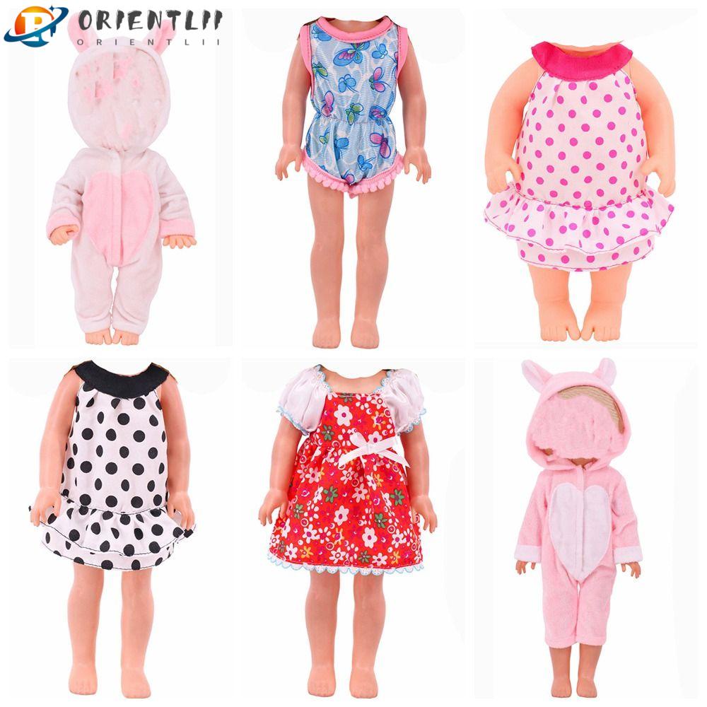 Bộ Áo Liền Quần Hình Thỏ Hoạt Hình Dành Cho Búp Bê