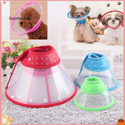 Vòng Đeo Cổ Bảo Vệ Chống Cắn Có Thể Giặt Và Tái Sử Dụng Cho Chó Mèo