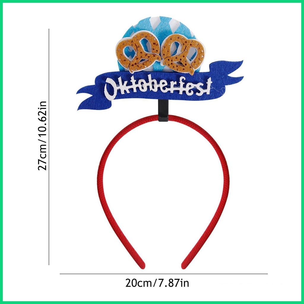 Băng Đô Hóa Trang Oktoberfest Cho Nữ