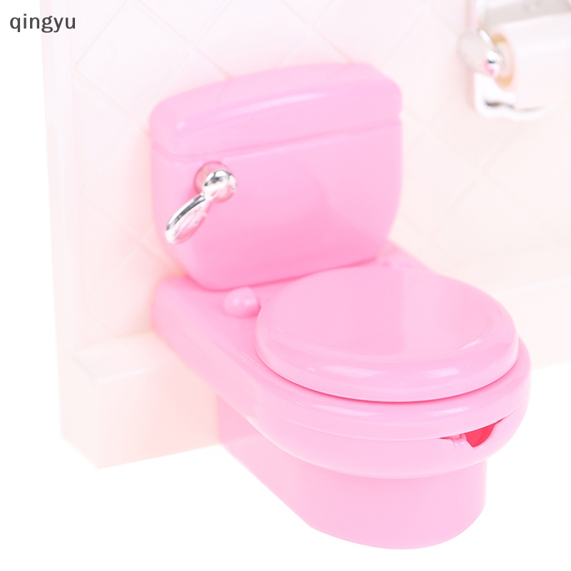Qingyu Mô Hình Bồn Cầu Đồ Chơi Cho Bé Gái