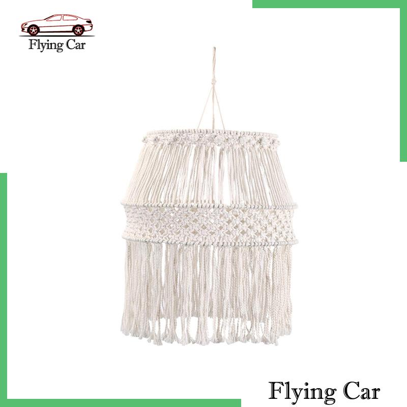 Vỏ Bọc Bóng Đèn Macrame Phong Cách Bohemian Dành Cho Trang Trí Nhà Cửa / Tiệc Cưới 2